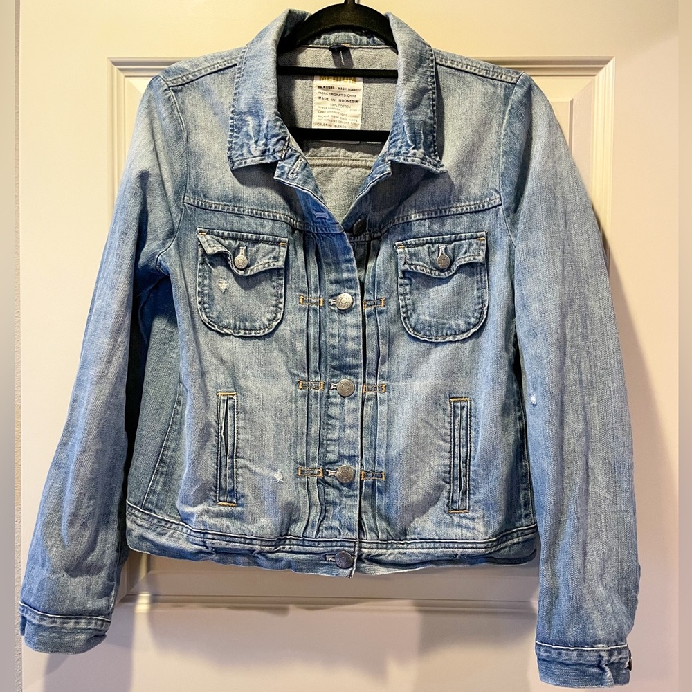 J. Crew Light Blue Jean Jacket